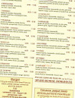 Casatoto menu