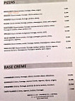 Pizzeria Du Château menu