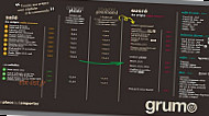 Grumo crepes menu