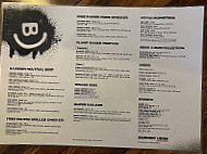 Burger Urge menu