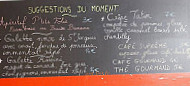 Crêperie Le Menhir menu