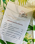 Cafe Und Danilo menu