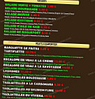 Le Viviera menu