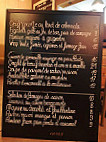 Les Halles menu