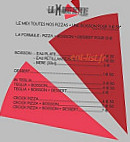 La Manufacture menu