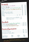 La Récré menu