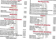 Cafe Francoeur menu