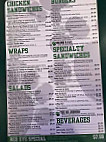 Big Dog Sports Cafe menu