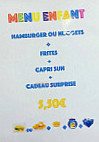 Delice Kebab menu