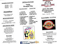 Don's Pizza Pasta menu