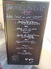 La Terrasse menu