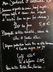 Ma Cocotte menu