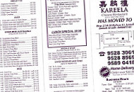 Jannali Garden menu