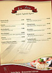 Santa Maria menu