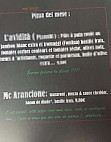 La Trattoria, Pizzerie Le Fournaise menu