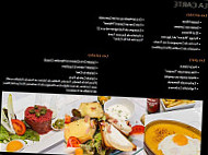 Cafe de Paris menu