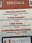 Ocean Pines Yacht Club Restaurant Bar menu