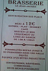 Le Jean Jaures menu