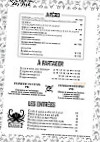 Le Clan Des Fish menu