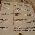 Fierabras menu