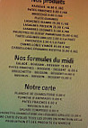 L'atelier Des Pâtes Gourmandes menu