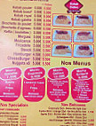 Kebab Delice menu