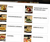 Ávila menu