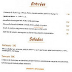 Le Relais De La Calèche menu