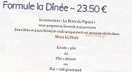 La Dinée du Viguier menu