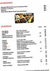 Le Bistrot de Bernay menu