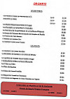 Le Bistrot de Bernay menu