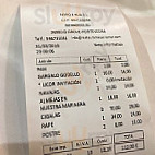 Beiramar menu