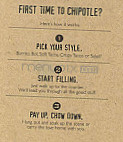 Chipotle Mexican Grill menu