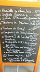 Le Kiosque Gourmand menu