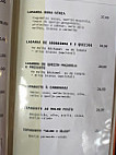 Saliya menu