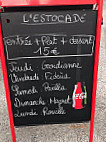 L'estocade menu