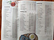 Crepes Tea House menu