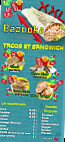 Allo Tacos menu