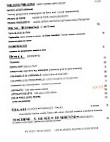 Italoria menu