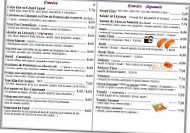 Bol de Riz menu