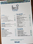 Becco Gastronomia menu