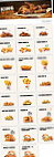 Burger King menu