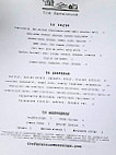 The Farmhouse menu