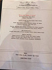 Sweet Briar Bistro menu