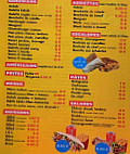 Scaldo Pizza menu