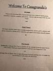 Casagranda's Steakhouse menu