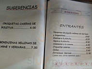 Romogusma menu