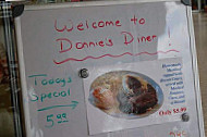 Donnie's Diner menu