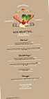 Le Novotel menu