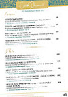 Le Fil Du Temps menu